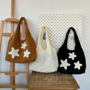 Alternative view of Women's Large-capacity Corduroy Shoulder Bag