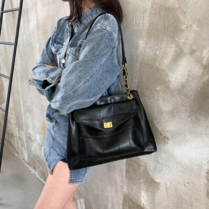 Fashion Net Red Chain Single Shoulder Crossbody Large Bag