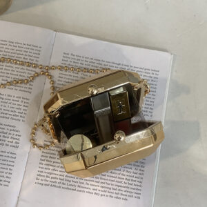 Alternative view of Ins Girls' Net Red Chain Messenger Dinner Bag