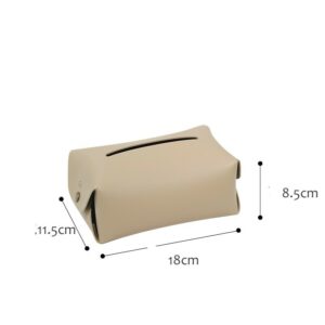 Alternative view of INS Wind Leather Tissue Box High-end Car