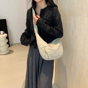 Alternative view of Nylon Washed Cloth Shoulder Bag Large-capacity Crossbody Bags