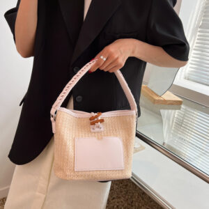 Ladies Fashion Personality Summer New Straw Bag
