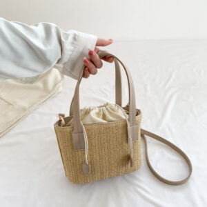Alternative view of French Fashion Leisure Vacation Straw Woven Bag