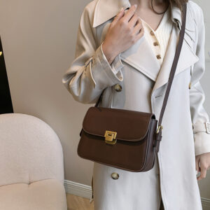 Women's Fashion Simple Crossbody Shoulder Small Square Bag