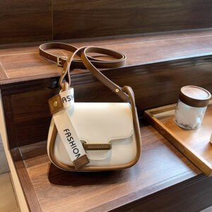 Alternative view of Fashion Summer Contrast Color Simple Casual One-shoulder Crossboby Bag