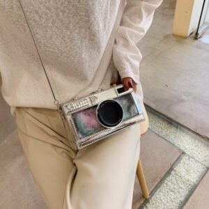 Alternative view of Shoulder chain bag transparent camera bag