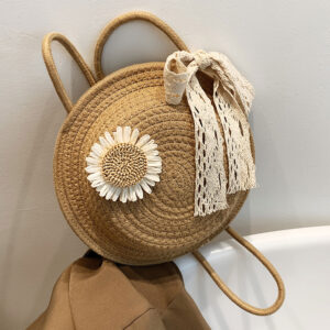 Alternative view of Fashion Minority Design Straw Bag All-matching Weaving