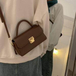 Solid Color Simple Fashion Shoulder Bag