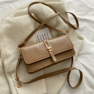 Alternative view of French Texture Popular Niche Shoulder Bag Messenger