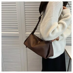 Alternative view of Autumn Shoulder Bag Retro Simple Soft Leather Cross Body