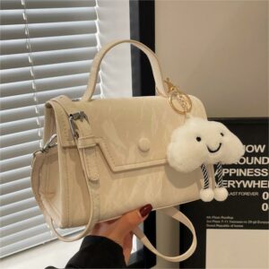 Alternative view of Fashion Tote Women's 2 Small Square Bag Casual Messenger Bag