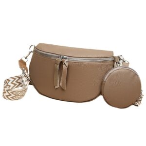 Alternative view of Women's Foreign Trade Genuine Leather New Fashion Ches Shoulder Crossbody Cowhide Bag