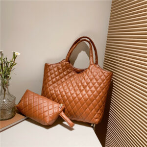 New Versatile Texture Hand-carrying Combination Two-piece Women's Bag