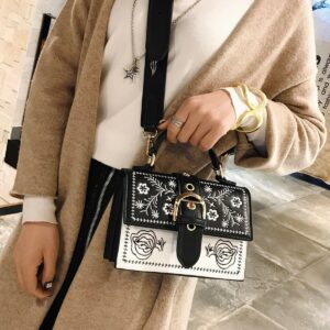 New Ethnic Style Graffiti Printing Fashion Shoulder Messenger Bag