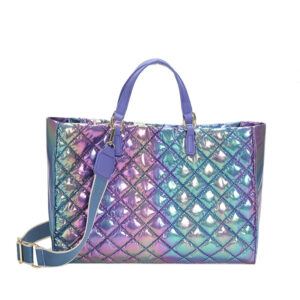 Alternative view of Women's Colorful Large Capacity Diamond Embroidery Thread Handbag