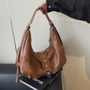 Alternative view of Casual Fashion Retro Shoulder Messenger Bag