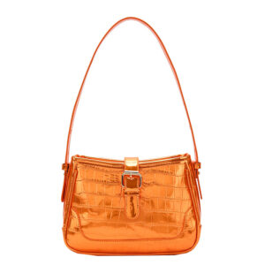 Alternative view of Retro All-in-one Female Texture Single Shoulder Crossbody Bag