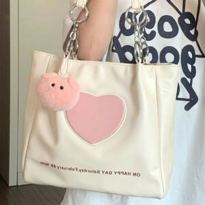 Women's Cute Simple Large Capacity Shoulder Bag