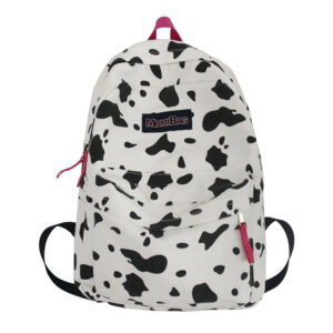 Alternative view of Fashion Cow Pattern Canvas Backpack