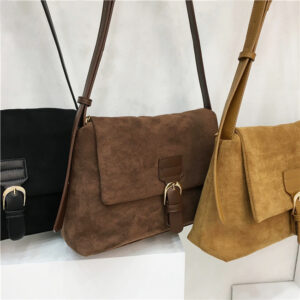 Alternative view of Women's Retro One Shoulder Crossbody Messenger Bag