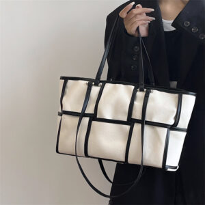 Alternative view of Ladies Large Capacity Canvas Shoulder Bag