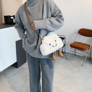 Women's Fashion Simple Cloud Shoulder Bag