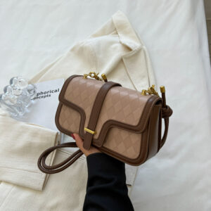 Alternative view of Diamond Small Bag Women's New Fashion Shoulder Underarm Bag High-grade Western Style