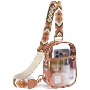 Alternative view of Women's Fashion Simple Hoof Flower Transparent Shoulder Bag