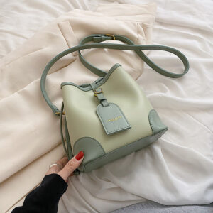 Alternative view of New Fashionable All-matching Simple Crossbody Fashionable One-shoulder Bucket Bag