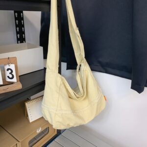Ins Fashion Color-block Shoulder Bag For Girls In Hong Kong