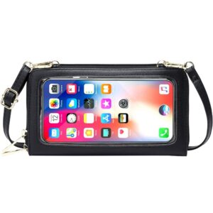 Alternative view of Anti-Theft Credit Card Touch Screen Phone Bag All-match Crossbody Wallet