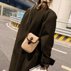 Alternative view of Small Design Lamb Plush Bag Female