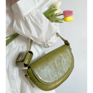 Alternative view of Women's Portable One-shoulder Crossbody Saddle Bag