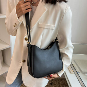 Alternative view of Women's Bucket Crossbody Shoulder Bag Fashion Simple Portable