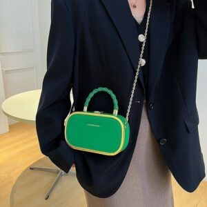 Fashion Simple Shoulder Bag Candy Color Crossbody Bag