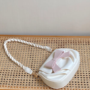 Alternative view of Women's Bow Pleated Shoulder Messenger Bag