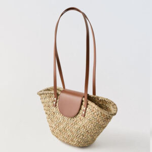 Alternative view of Fashion Personality All-matching Rattan Weave Bag