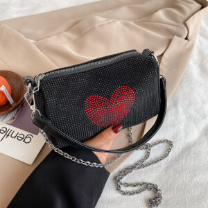 Alternative view of Bright Drill Love Cylinder Bag Air Chain