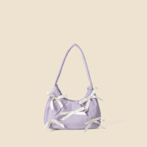 Alternative view of Trendy Bow Female Nylon Handbag