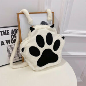 Alternative view of Large Capacity Cute Cat Claw Bags Creative Girl's Backpack Ins