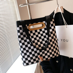 Alternative view of Handbag Simple Retro One Shoulder