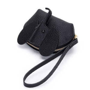 Alternative view of Cute Coin Purse Leather Cartoon Elephant