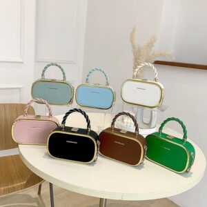 Alternative view of Fashion Simple Shoulder Bag Candy Color Crossbody Bag