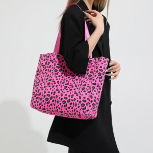 Alternative view of Fashion Leopard Print Tote Shoulder Bag