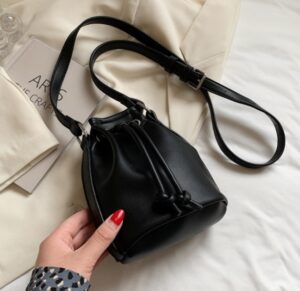 Alternative view of Mini Small Texture Women's Bucket Bag