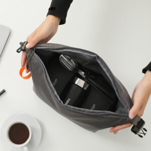Alternative view of Large Capacity Foldable Work Portable Belt Lunch Bag