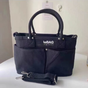 Alternative view of Multifunctional Baby Women's Crossbody Large Capacity Portable Canvas Bag