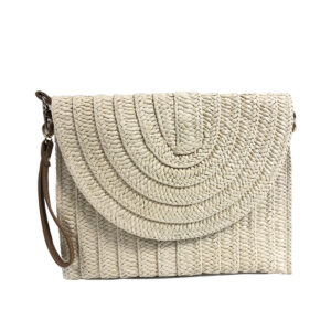 Alternative view of Women's Fashion Straw Bag Diagonal Span