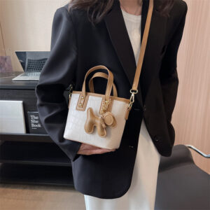 Alternative view of Women's Stone Pattern Shoulder Messenger Bag