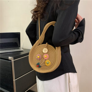 Hand-woven Bag Women's Fashion Straw